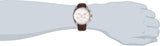 Hugo Boss Driver Chronograph Silver Dial Brown Leather Strap Watch For Men - 1512881 Authentic Buy Shop Now