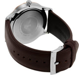 Emporio Armani Giovanni Quartz White Dial Brown Leather Strap Watch For Men - AR11211 Authentic Buy Shop Now