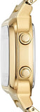 Fossil Retro Digital Gold Dial Gold Steel Strap Watch for Men - FS5843 Authentic Buy Shop Now
