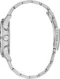Guess Commander Chronograph Black Dial Silver Steel Strap Watch for Men - GW0056G1 Authentic Buy Shop Now