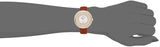 Swarovski Crystalline Pure White Dial Brown Leather Strap Watch for Women - 5275040 Authentic Buy Shop Now