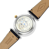 Fossil Vintage Muse Automatic Skeleton White Dial Grey Leather Strap Watch for Women - ME3131 Authentic Buy Shop Now
