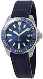 Tag Heuer Aquaracer Blue Dial Blue Rubber Strap Watch for Men - WAY111C.FT6155 Authentic Buy Shop Now