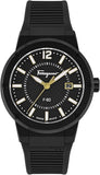 Salvatore Ferragamo F-80 Classic Black Dial Black Rubber Strap Watch for Men - SFHY01622 Authentic Buy Shop Now
