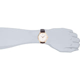 Fossil The Minimalist Slim White Dial Blue Leather Strap Watch for Men - FS5371 Authentic Buy Shop Now