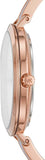 Michael Kors Jaryn Analog White Dial Two Tone Steel Strap Watch For Women - MK4342 Authentic Buy Shop Now