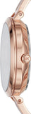 Michael Kors Jaryn Quartz Rose Gold Dial Rose Gold Steel Strap Watch For Women - MK3735 Authentic Buy Shop Now