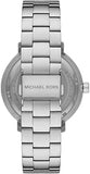 Michael Kors Blake Quartz Black Dial Silver Steel Strap Watch for Men - MK9133 Authentic Buy Shop Now