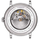 Tissot T Classic Carson Premium Powermatic 80 White Dial Silver Steel Strap Watch For Men - T122.407.11.031.00 Authentic Buy Shop Now