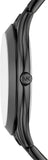 Michael Kors Slim Runway Analog Black Dial Black Steel Strap Watch For Women - MK4734 Authentic Buy Shop Now