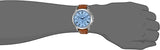 Fossil Grant Chronograph Blue Dial Brown Leather Strap Watch for Men - FS5184 Authentic Buy Shop Now