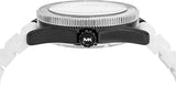 Michael Kors Maritime Analog White Dial White Silicone Strap Watch for Men - MK9159 Authentic Buy Shop Now