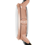 Fossil Townsman Automatic Skeleton Black Dial Black Leather Strap Watch for Men - ME3084 Authentic Buy Shop Now