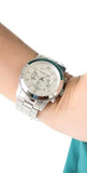 Michael Kors Runway Silver Dial Silver Steel Strap Watch for Men- MK8086 Authentic Buy Shop Now