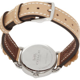 Coach Perry White Dial Brown Floral Leather Strap Watch for Women - 14502873 Authentic Buy Shop Now