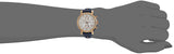 Fossil Original Boyfriend Chronograph White Dial Navy Blue Leather Strap Watch for Women - ES3838 Authentic Buy Shop Now