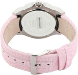 Guess Limelight Quartz Diamonds Pink Dial Pink Denim Strap Watch For Women - W0775l15 Authentic Buy Shop Now