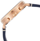 Fossil The Commuter Blue Dial Blue Leather Strap Watch for Men - FS5404 Authentic Buy Shop Now