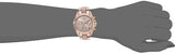 Michael Kors Wren Crystals Rose Gold Dial Rose Gold Steel Strap Watch for Women - MK6096 Authentic Buy Shop Now