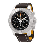 Breitling Avenger Chronograph 45mm Black Dial Black Leather Strap Watch for Men - A13317101B1X1 Authentic Buy Shop Now
