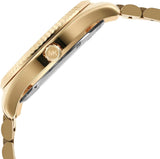 Michael Kors Lexington Quartz Gold Dial Gold Steel Strap Watch For Men - MK8947 Authentic Buy Shop Now