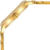 Michael Kors Slim Runway Crystals Gold Dial Gold Steel Strap Watch for Women - MK3632 Authentic Buy Shop Now