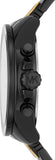 Michael Kors Wren Chronograph Black Dial Two Tone Steel Strap Watch for Women - MK6978 Authentic Buy Shop Now