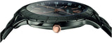 Versace Univers Quartz Black Dial Black Steel Strap Watch for Men - VEBK00618 Authentic Buy Shop Now