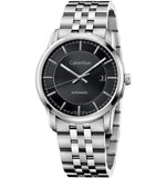 Calvin Klein Infinity Black Dial Silver Steel Strap Watch for Men - K5S34141 Authentic Buy Shop Now