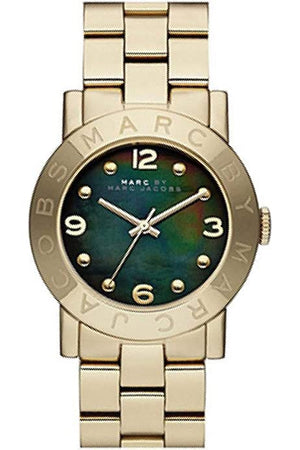 Marc Jacobs Amy Green Dial Gold Steel Strap Watch for Women - MBM8619 Authentic Buy Shop Now