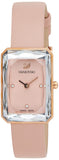 Swarovski Uptown Pink Dial Pink Leather Strap Watch for Women - 5547719