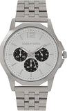 Michael Kors Sullivan Quartz White Dial Silver Steel Strap Watch For Men - MK8968 Authentic Buy Shop Now