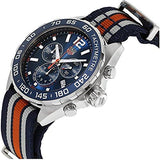 Tag Heuer Formula 1 Quartz Blue Dial Two Tone NATO Strap Watch for Men - WAZ1010.FC8196 Authentic Buy Shop Now