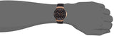 Guess Rigor Analog Black Dial Black Leather Strap Watch For Men - W0040G5 Authentic Buy Shop Now