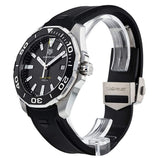 Tag Heuer Aquaracer Black Dial Black Rubber Strap Watch for Men - WAY111A.FT6151 Authentic Buy Shop Now