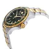 Movado Series 800 Green Dial Two Tone Steel Strap Watch for Men - 2600147 Authentic Buy Shop Now