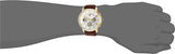 Tommy Hilfiger Keagan Quartz Silver Dial Brown Leather Strap Watch for Men - 1791291 Authentic Buy Shop Now