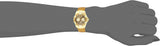 Guess Limelight Quartz Gold Dial Gold Leather Strap Watch For Women - W0775L13 Authentic Buy Shop Now