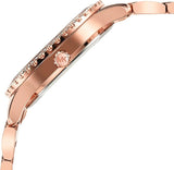 Michael Kors Layton Three Hand Red Dial Rose Gold Steel Strap Watch For Women - MK6893 Authentic Buy Shop Now