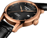 Tissot Le Locle Chronometer Black Dial Black Leather Strap Watch For Men - T006.408.36.057.00 Authentic Buy Shop Now