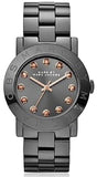 Marc Jacobs Rock Crystal Grey Dial Grey Steel Strap Watch for Women - MBM8596 Authentic Buy Shop Now