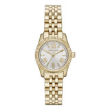 Michael Kors Lexington Quartz Silver Dial Gold Steel Strap Watch For Women - MK3229 Authentic Buy Shop Now