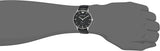 Emporio Armani Gianni Quartz Black Dial Black Leather Strap Watch For Men - AR0382 Authentic Buy Shop Now