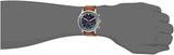 Fossil Goodwin Chronograph Blue Dial Brown Leather Strap Watch for Men - FS5414 Authentic Buy Shop Now