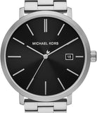 Michael Kors Blake Quartz Black Dial Silver Steel Strap Watch for Men - MK9133 Authentic Buy Shop Now