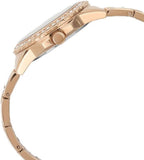 Guess Sassy Quartz White Dial Rose Gold Steel Strap Watch For Women - W0705L3 Authentic Buy Shop Now