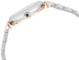 Emporio Armani Gianni T Bar Crystal Blue Dial Two Tone Steel Strap Watch For Women - AR11092 Authentic Buy Shop Now