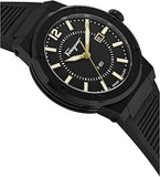 Salvatore Ferragamo F-80 Classic Black Dial Black Rubber Strap Watch for Men - SFHY01622 Authentic Buy Shop Now