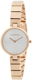 Calvin Klein Authentic White Dial Rose Gold Steel Strap Watch for Women - K8G23646 Authentic Buy Shop Now