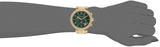 Michael Kors Parker Chronograph Green Dial Gold Steel Strap Watch for Women - MK6263 Authentic Buy Shop Now